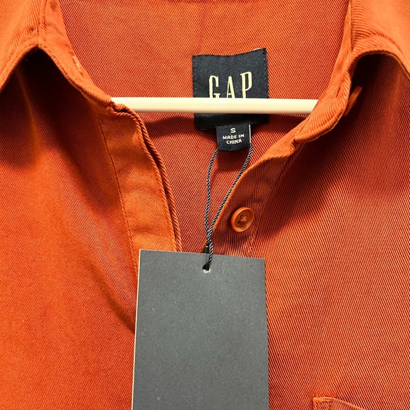 NWT GAP Women's Tencel Dress Chili Oil Size Small - Picture 5 of 7